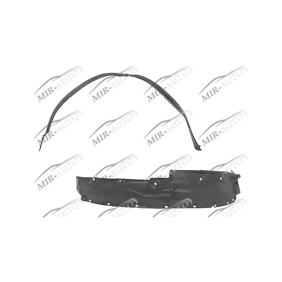 Plastic inner fender