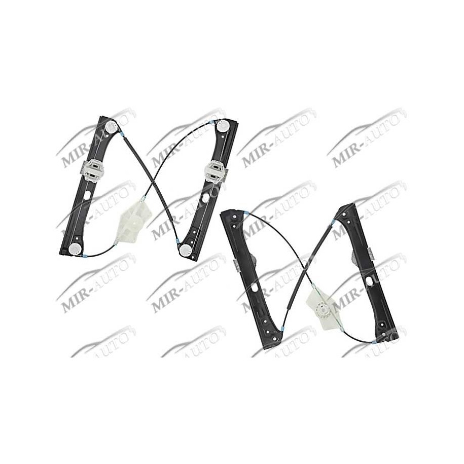 Power window regulator w/o motor