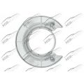 Brake dust shield