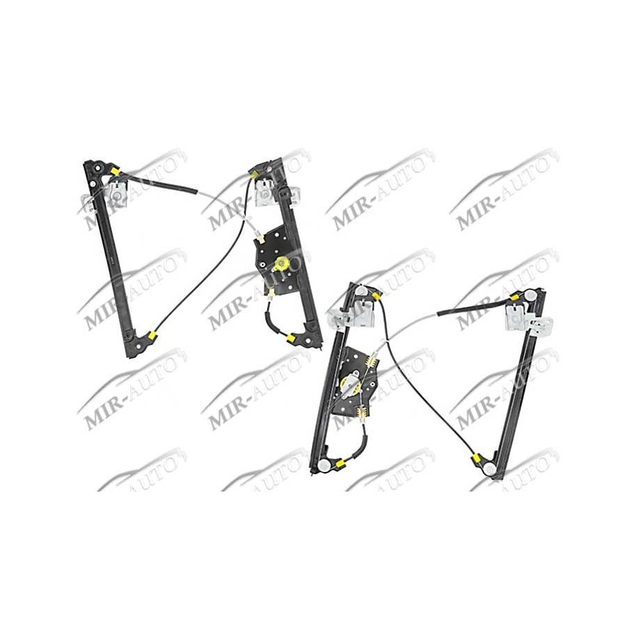 Power window regulator w/o motor