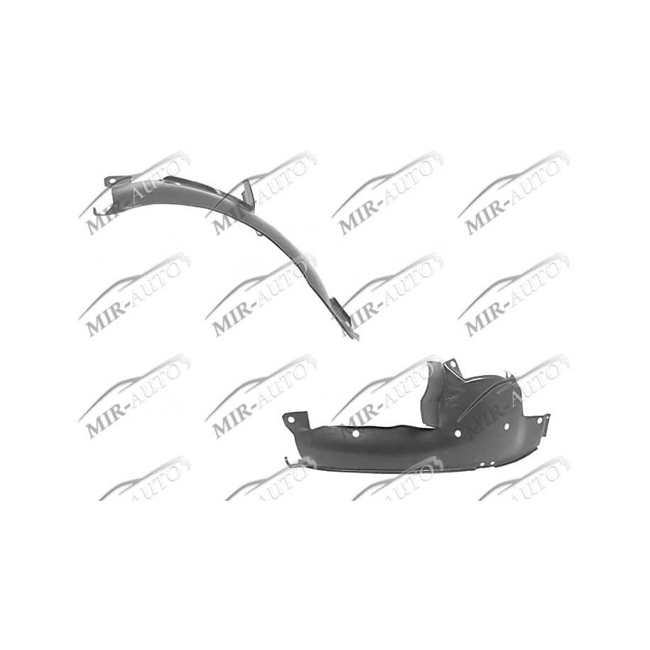 Plastic inner fender