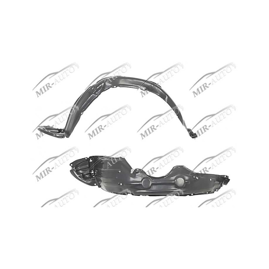 Plastic inner fender