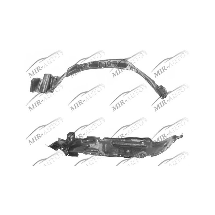 Plastic inner fender