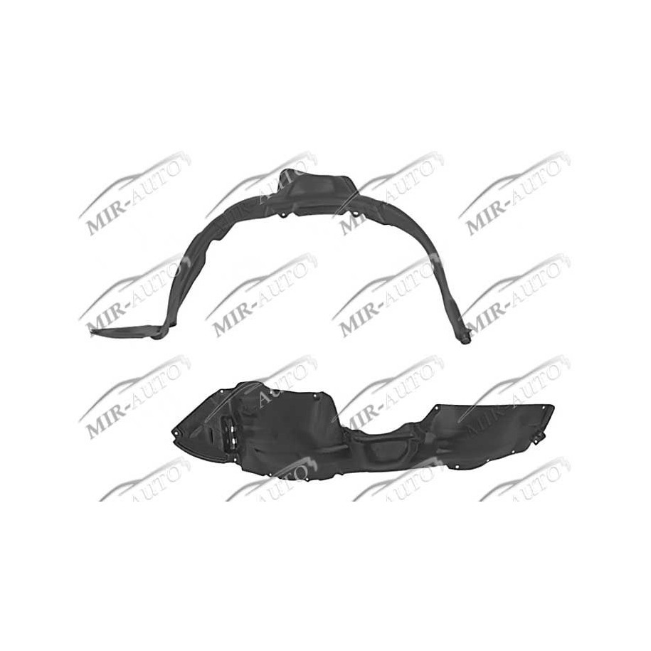 Plastic inner fender