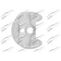 Brake dust shield