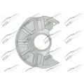Brake dust shield