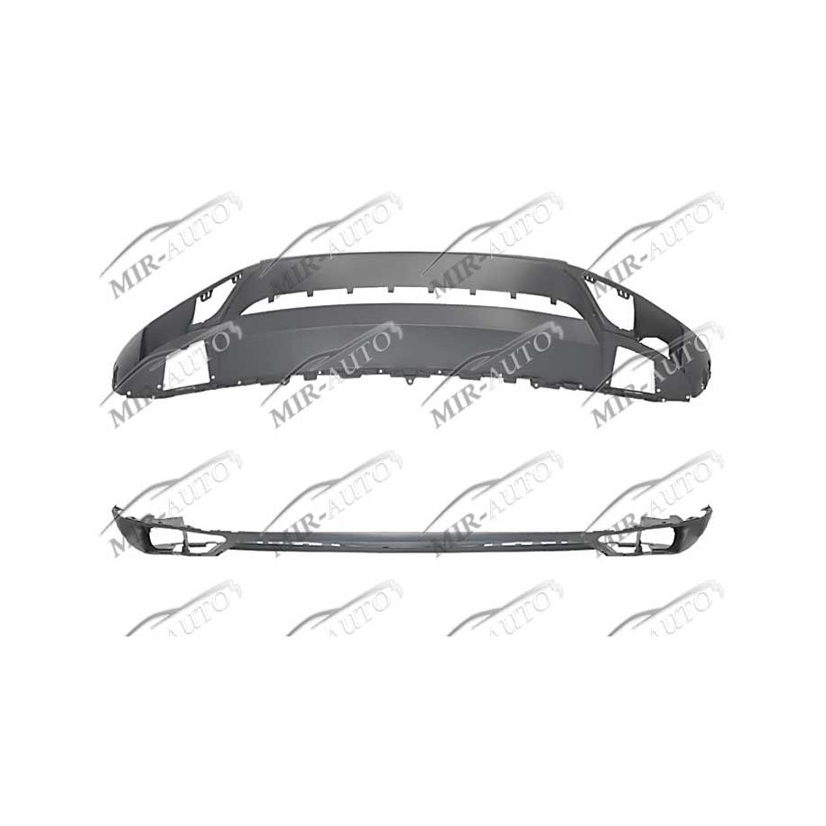 Bumper spoiler, front