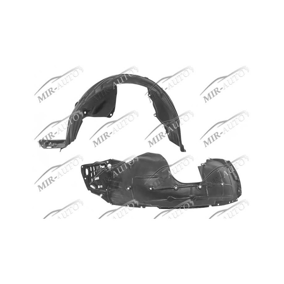 Plastic inner fender