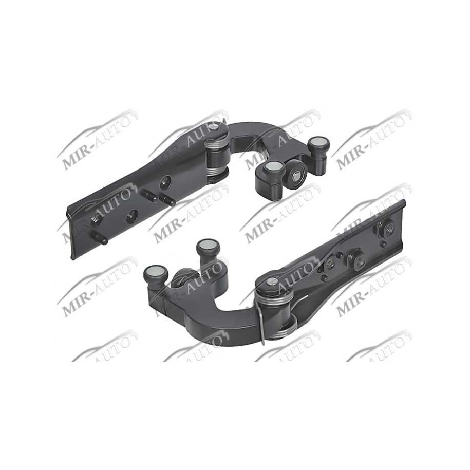 Sliding door pulleys