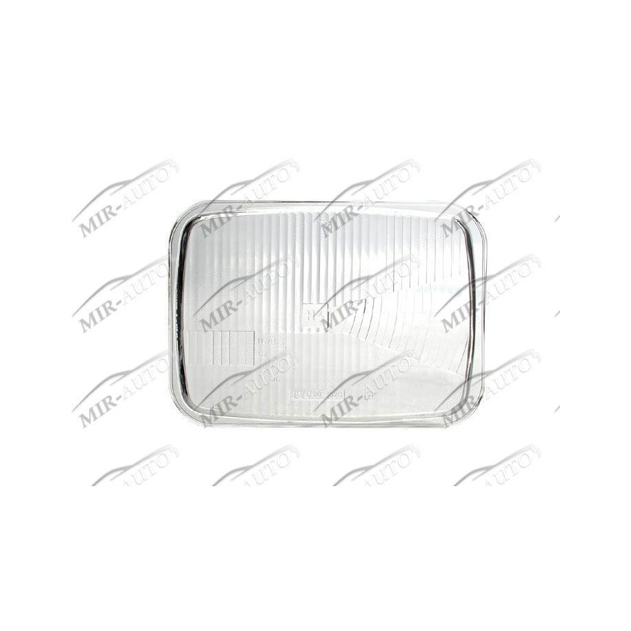 Headlamp lens