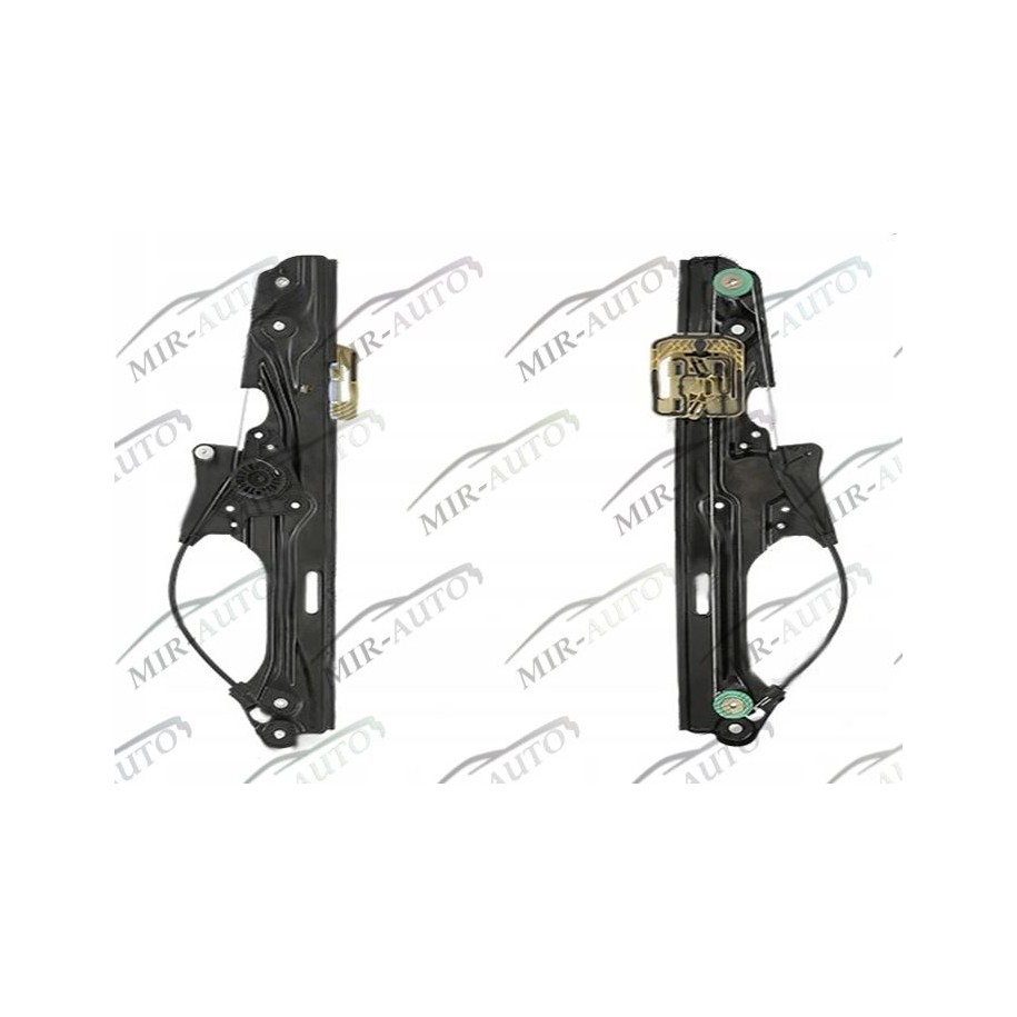 Power window regulator w/o motor