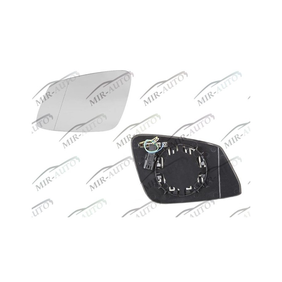 Door mirror glass base