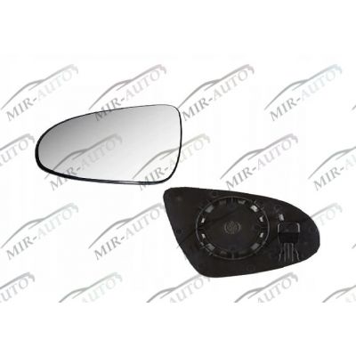 Door mirror glass base