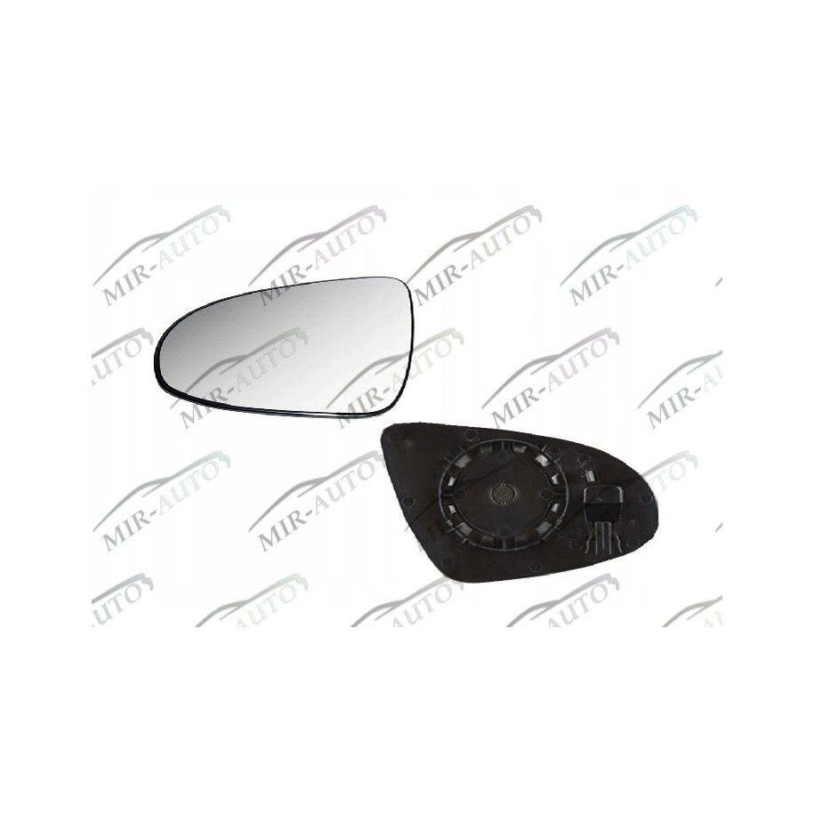 Door mirror glass base