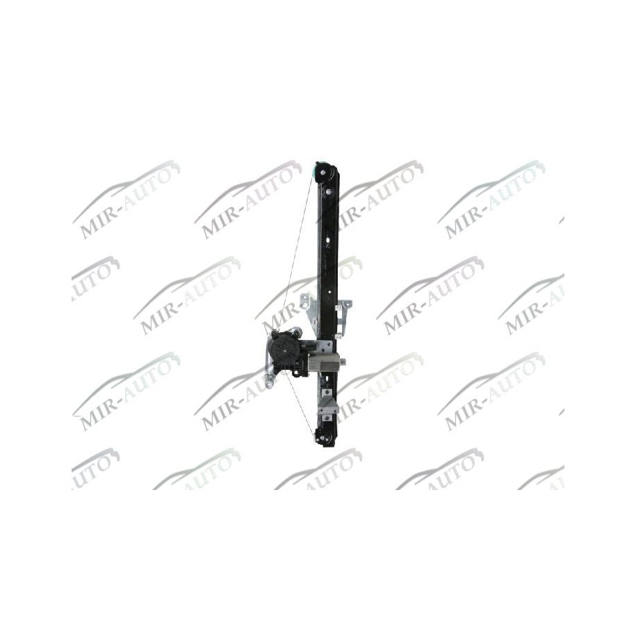 Power window regulator w/o motor