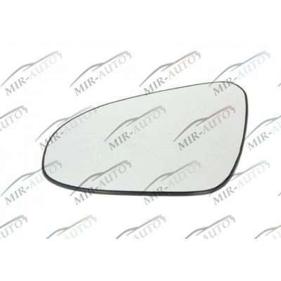 Door mirror glass base