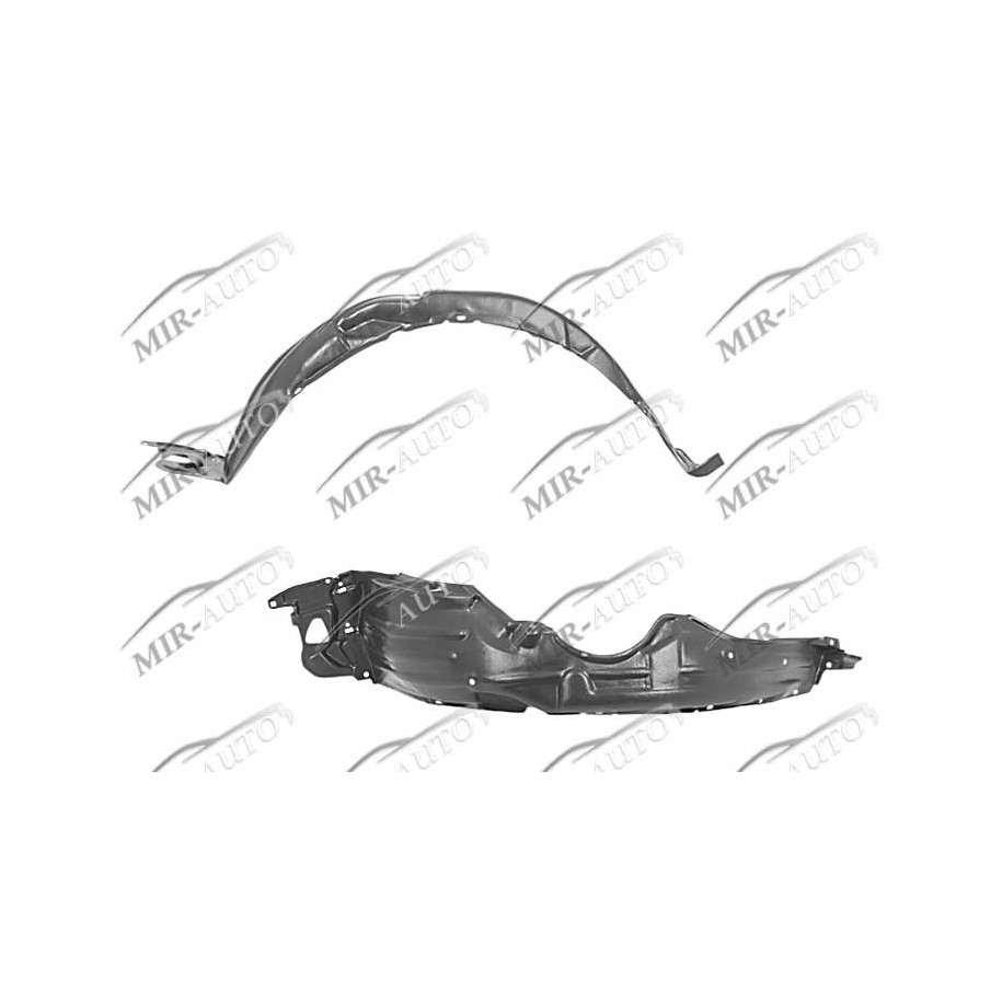 Plastic inner fender