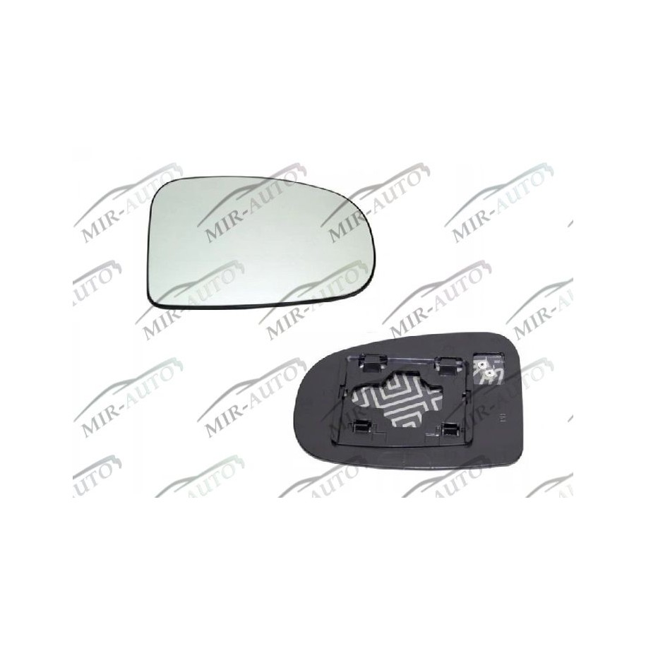 Door mirror glass base