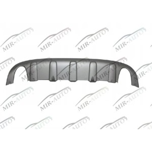 Bumper spoiler, rear