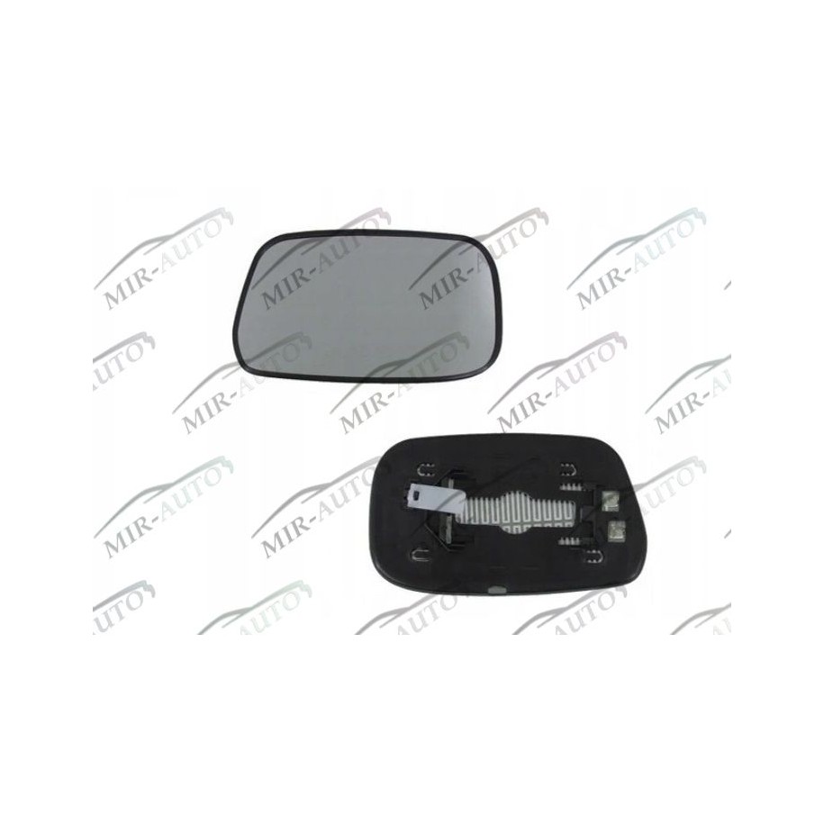 Door mirror glass base