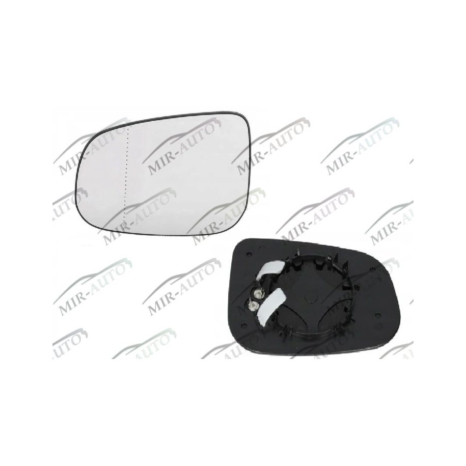 Door mirror glass base