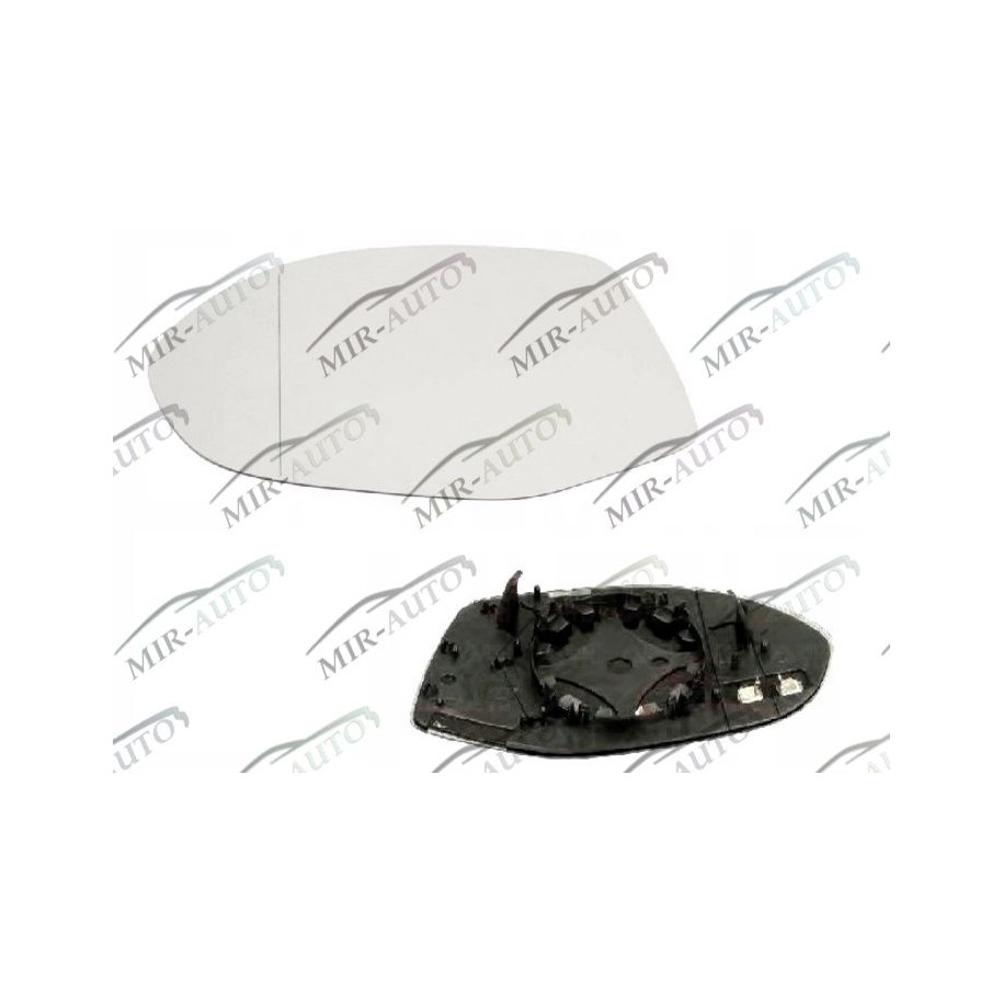 Door mirror glass base