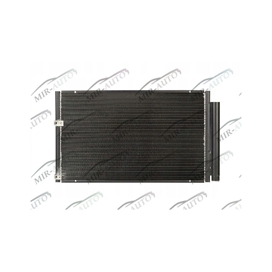 AC condenser with integrated receiver drier