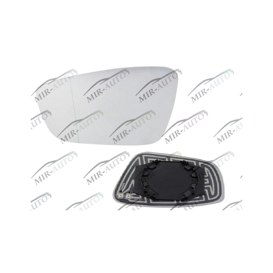Door mirror glass base