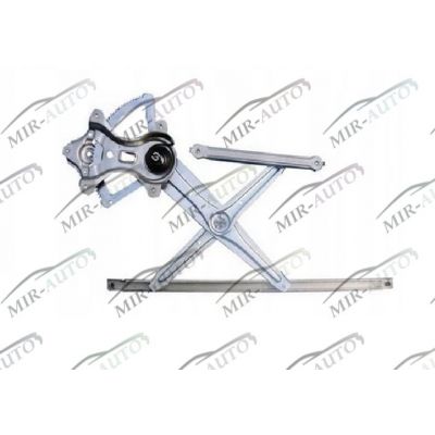 Power window regulator w/o motor