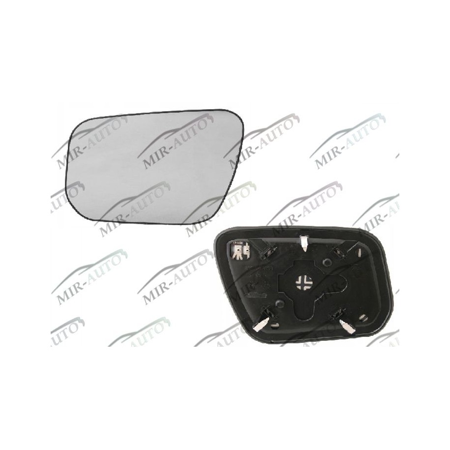 Door mirror glass base