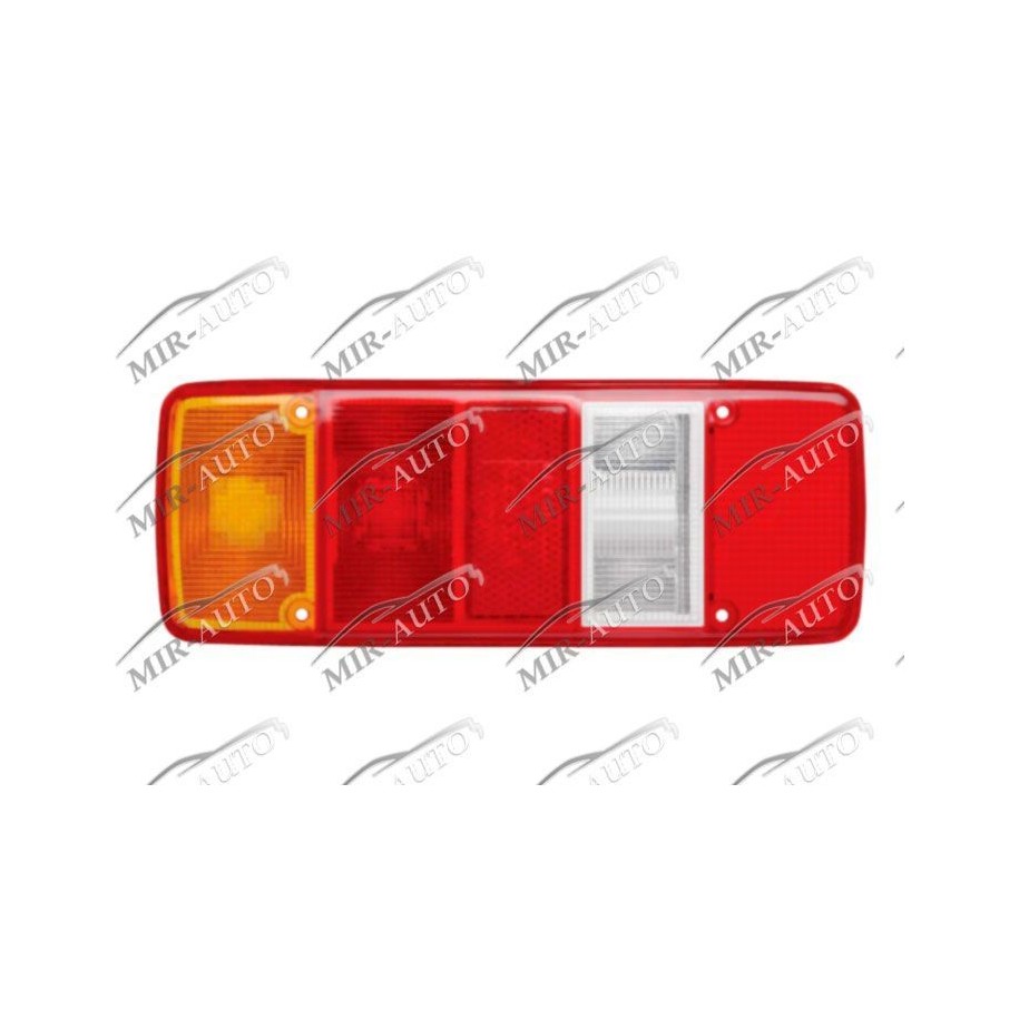 Tail light lens