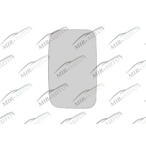 Door mirror glass base