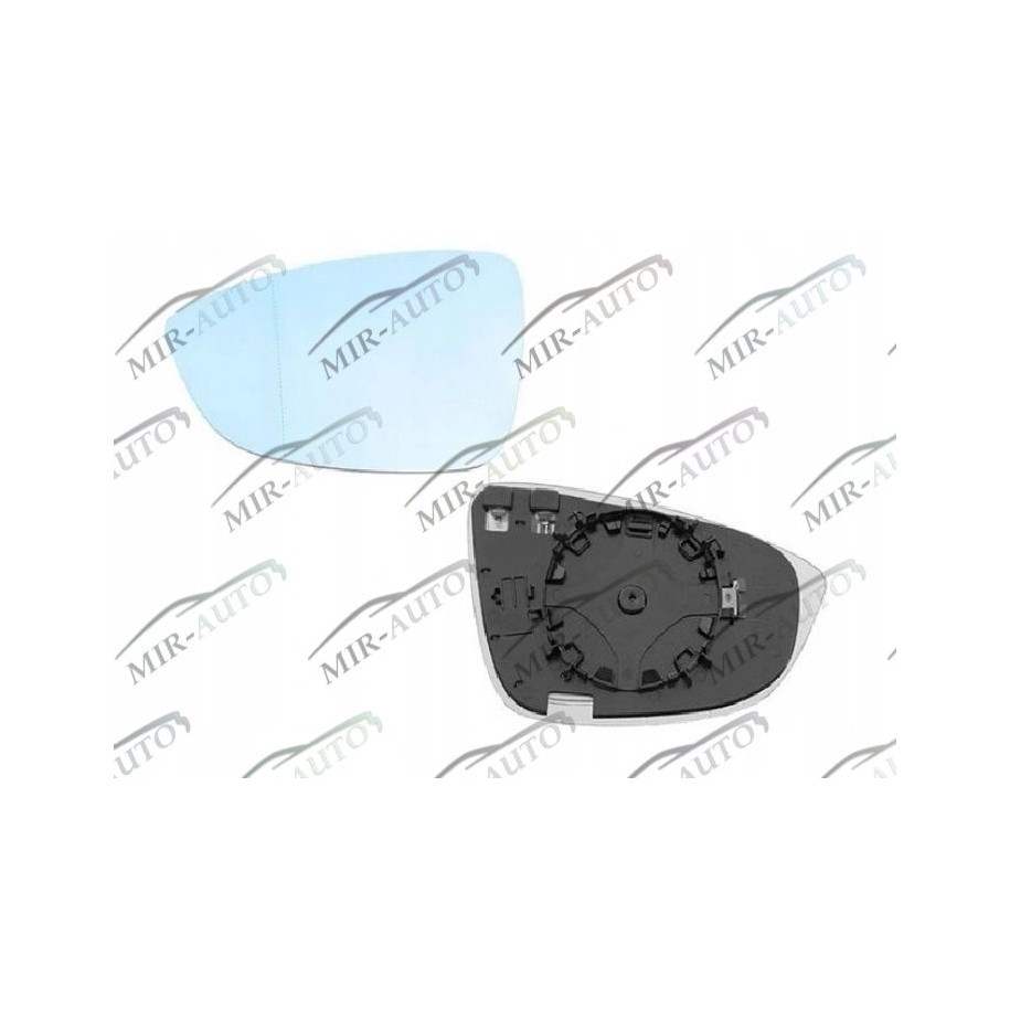 Door mirror glass base