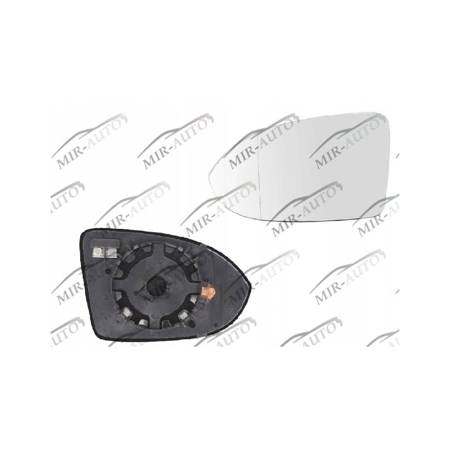 Door mirror glass base