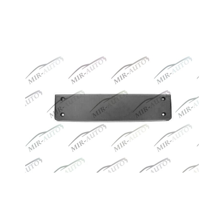 Number plate support