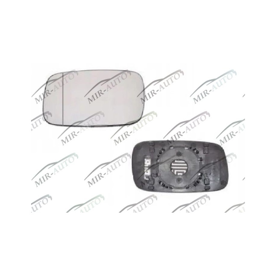 Door mirror glass base