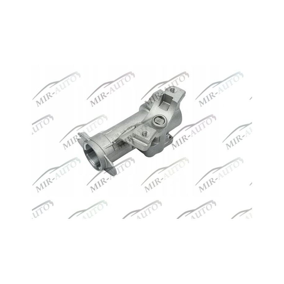 Steering column lock housing with ignition switch