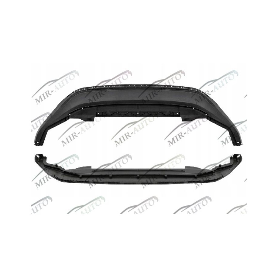 Bumper spoiler, front