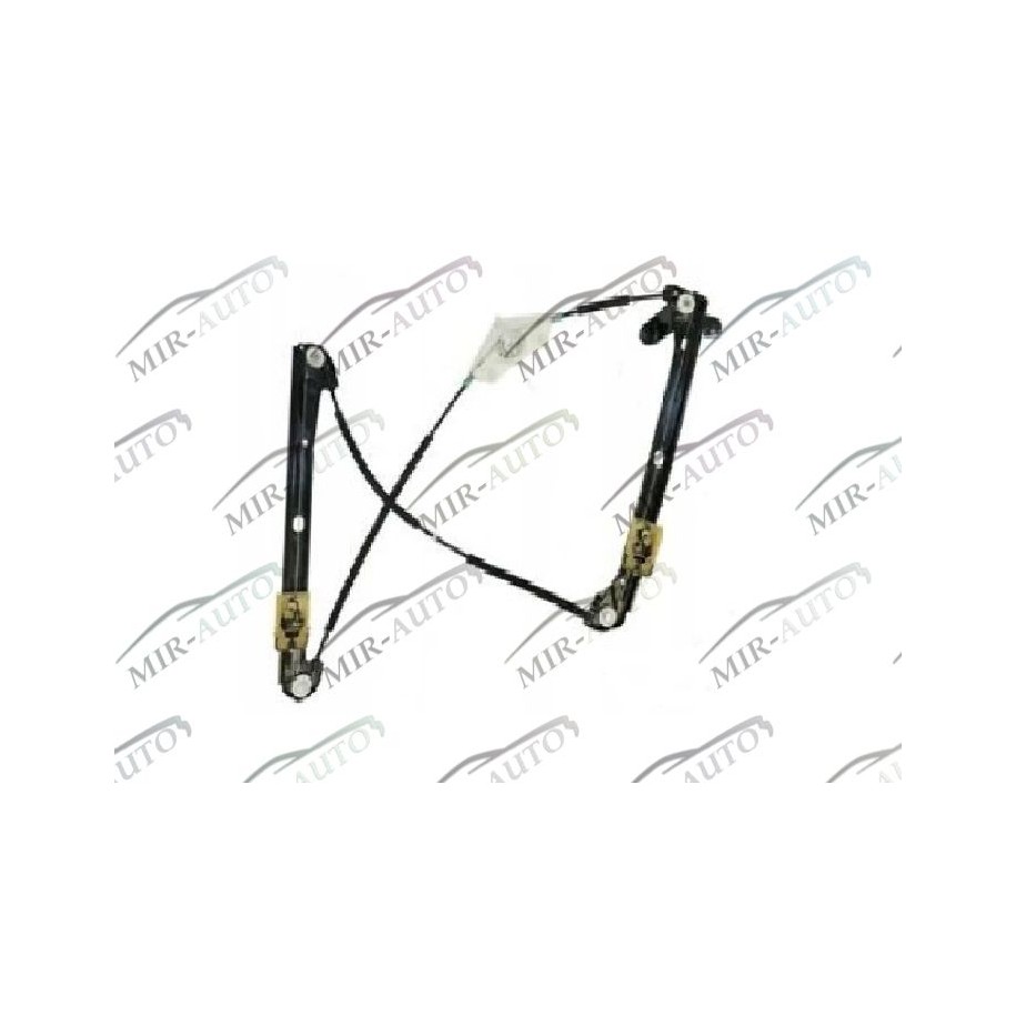 Power window regulator w/o motor