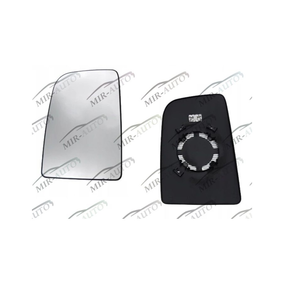 Door mirror glass base