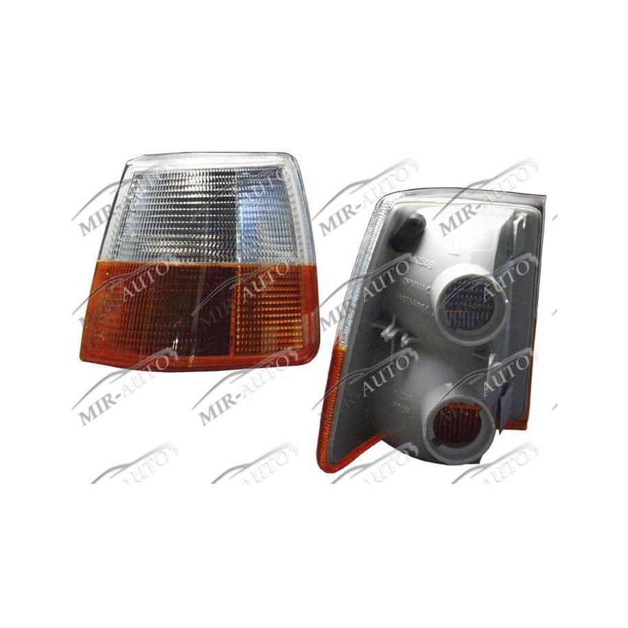 Front indicator with parking lamp