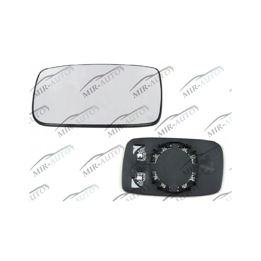 Door mirror glass base