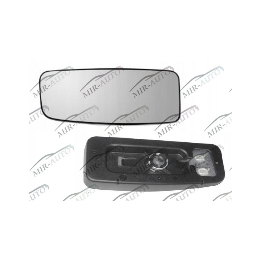 Door mirror glass base