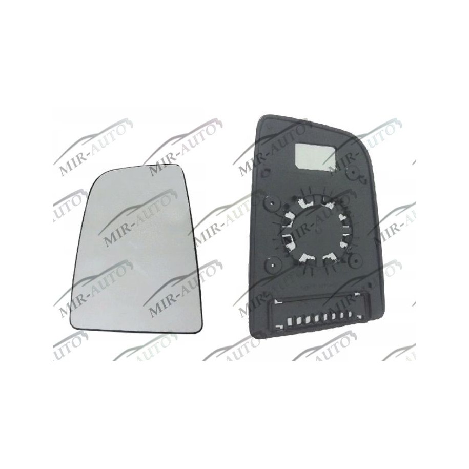 Door mirror glass base