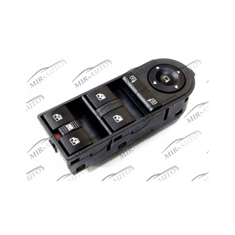 Window regulator and mirror adjusting switch