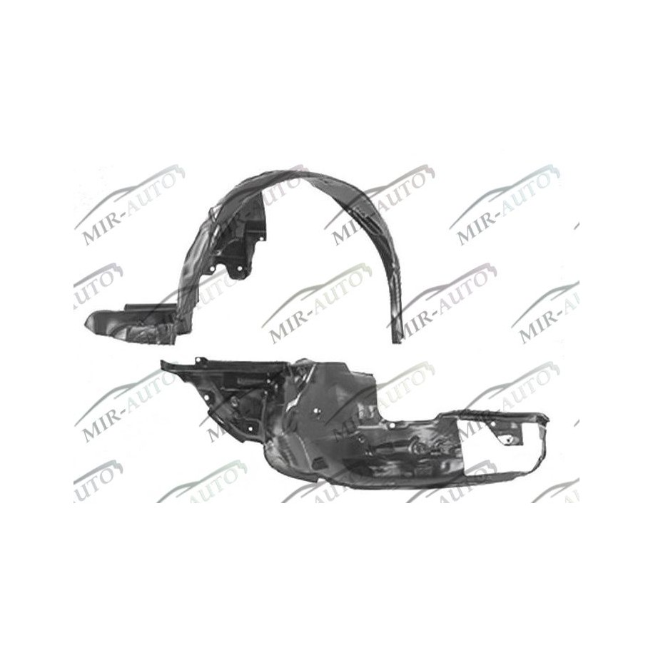 Plastic inner fender