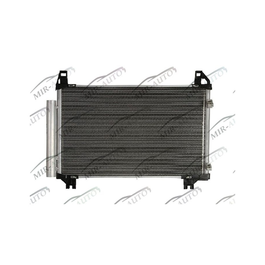 AC condenser with integrated receiver drier