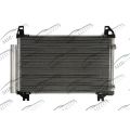 AC condenser with integrated receiver drier