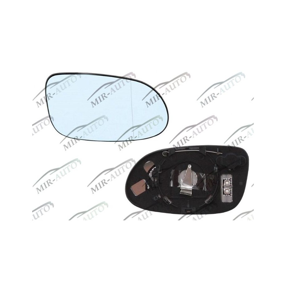 Door mirror glass base