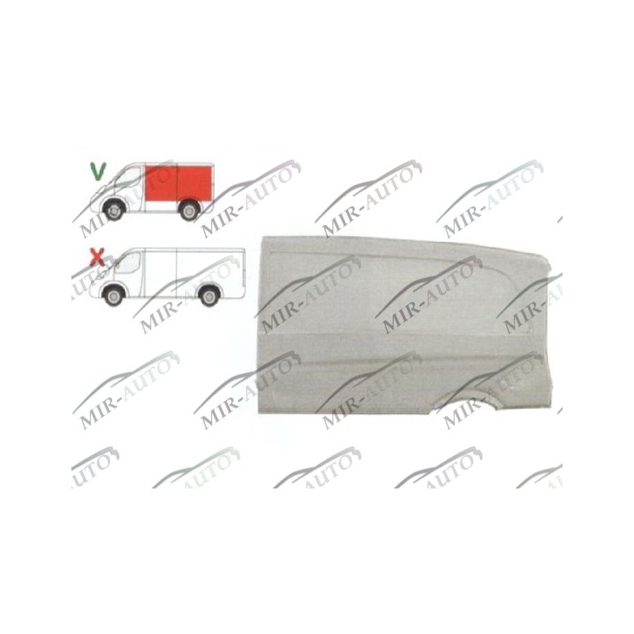 Šoninis rem. komplektas